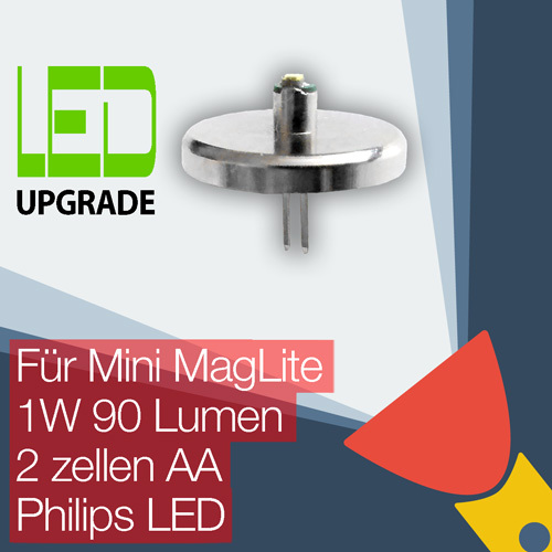 Mini maglite led upgrade - mini,